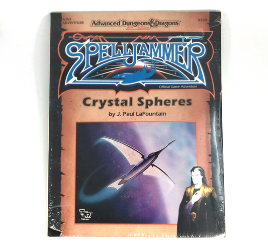 Spelljammer Crystal Spheres - Shrink Torn - Advanced Dungeons and Dragons M4