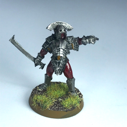 Metal Uruk Hai Captain LOTR - Painted - Warhammer / Lord of the Rings X11794