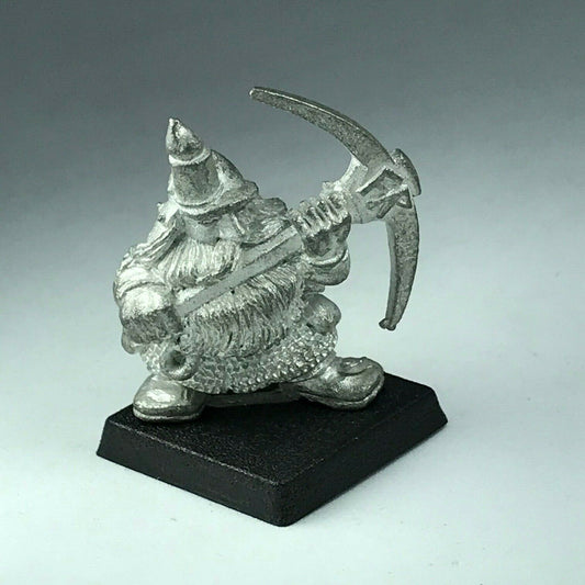 Metal Classic Dwarf Miner Infantry Warrior - Warhammer Fantasy X7609