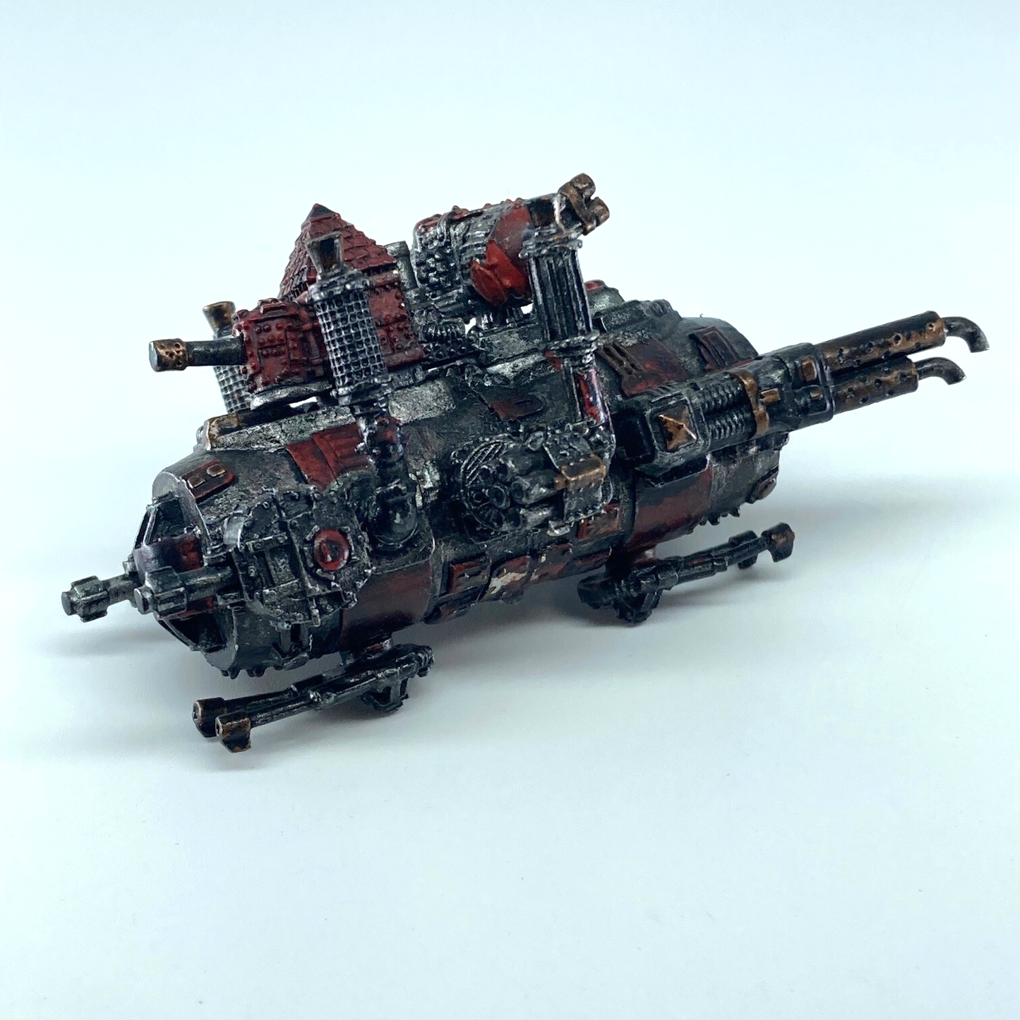 Ork Battleship - Kitbash - Battlefleet Gothic Warhammer GW Classic Metal C2848
