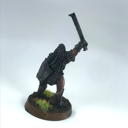 Uruk Hai Captain - LOTR / Warhammer / Lord of the Rings Painted Metal X2319