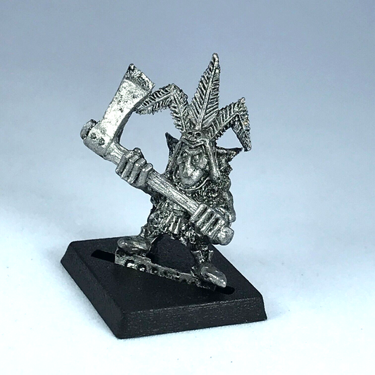 Forest Goblin with Axe Dated 1991 Classic Metal Citadel Warhammer Fantasy X10567