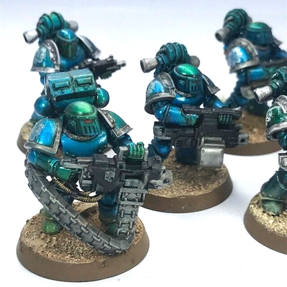 Alpha Legion Special Weapon Squad Horus Heresy - Painted - Warhammer 30K C3661