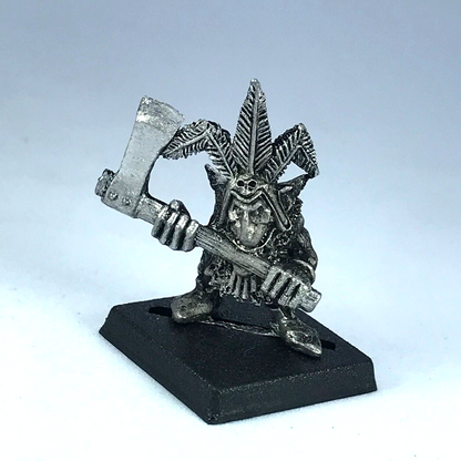 Forest Goblin with Axe Dated 1991 Classic Metal Citadel Warhammer Fantasy X11783