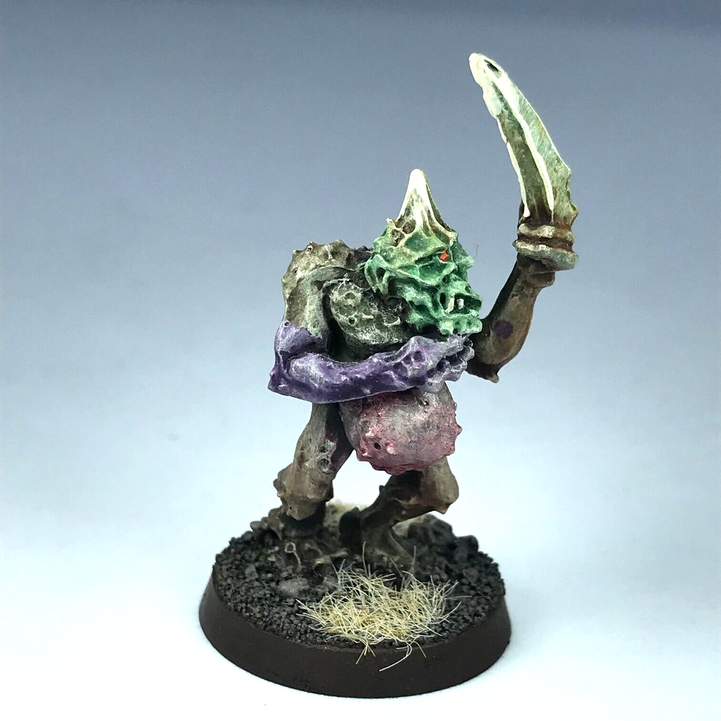 Metal Classic Chaos Nurgle Plague Bearer - Painted  - Warhammer Fantasy X11283
