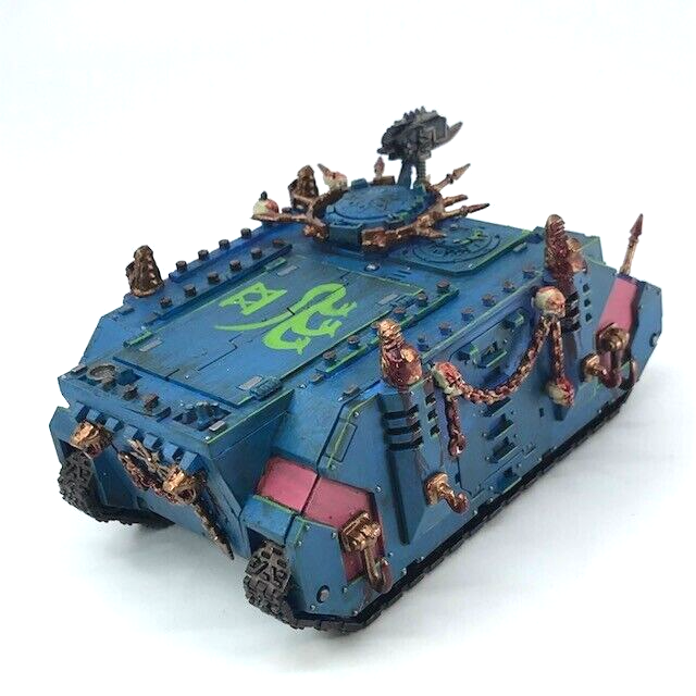 Rhino APC Alpha Legion Chaos Space Marines Warhammer 40K Games Workshop Painted