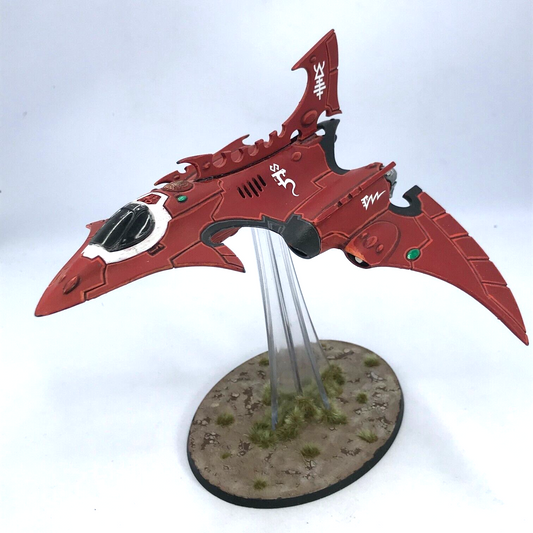 Aeldari Hemlock Wraithfighter Aircraft 2 Eldar - Painted - Warhammer 40K GW