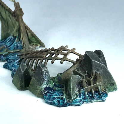 Dreadfleet Shipwreck - Painted - Warhammer Board Game C3721