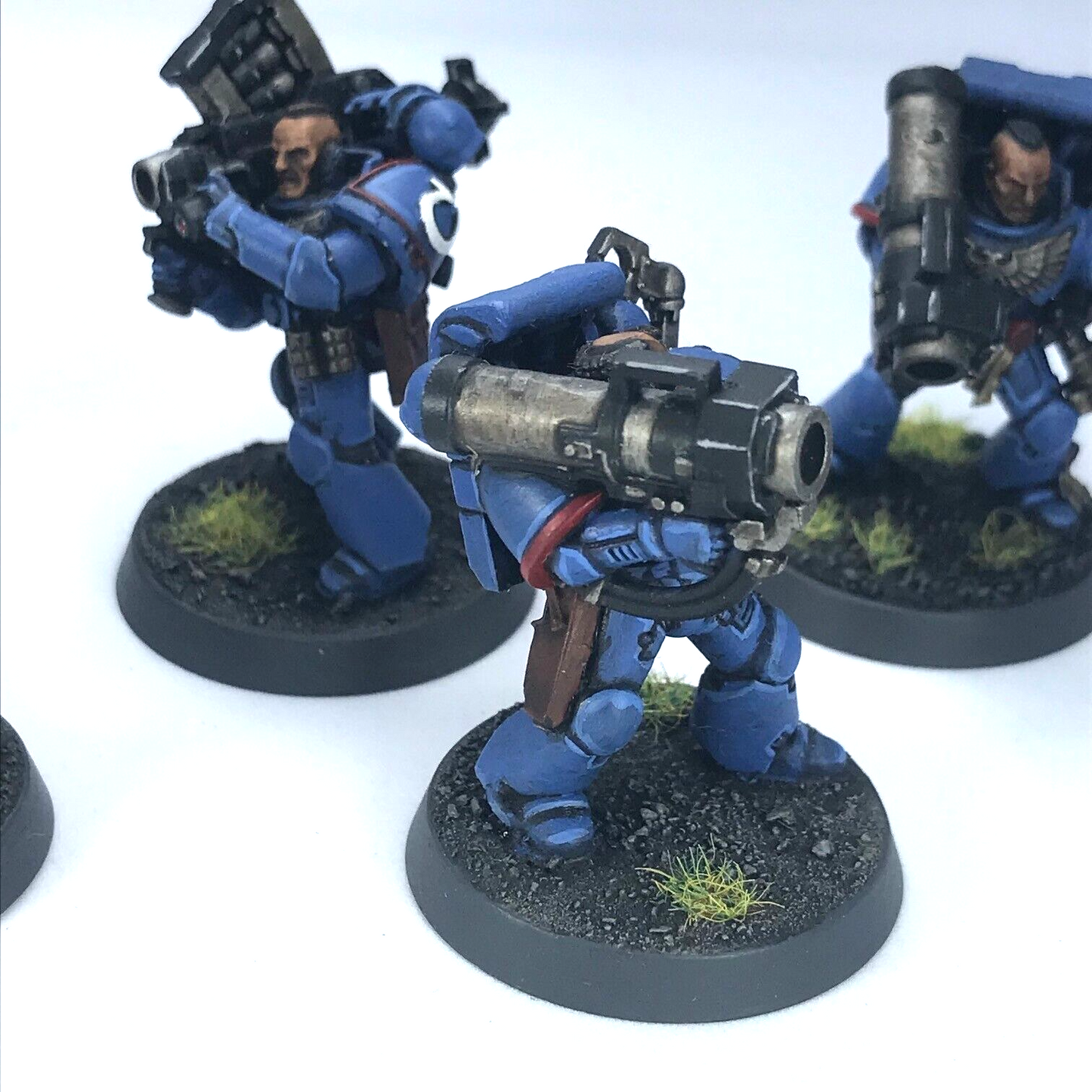 Classic Ultramarines Support Weapons Squad - Painted - Warhammer 40K C3506