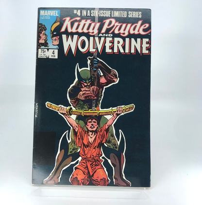 Kitty Pryde & Wolverine Issue 4 - Original Vintage Comic - Marvel Comics D115