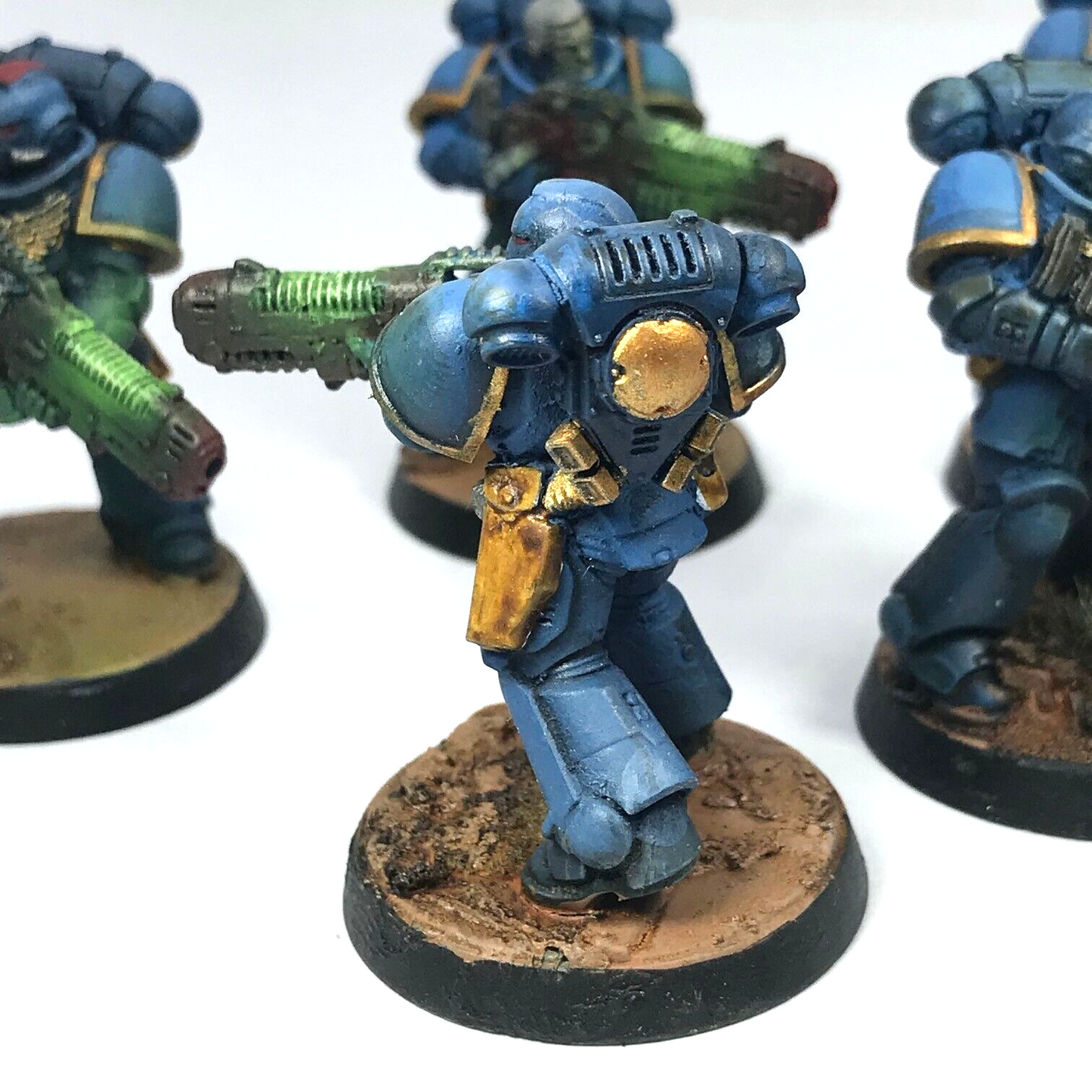 Primaris Hellblasters Space Marines - Painted - Warhammer 40K C2506