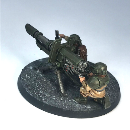 Imperial Guard Cadian Lascannon Astra Militarum - Painted - Warhammer 40K C3951