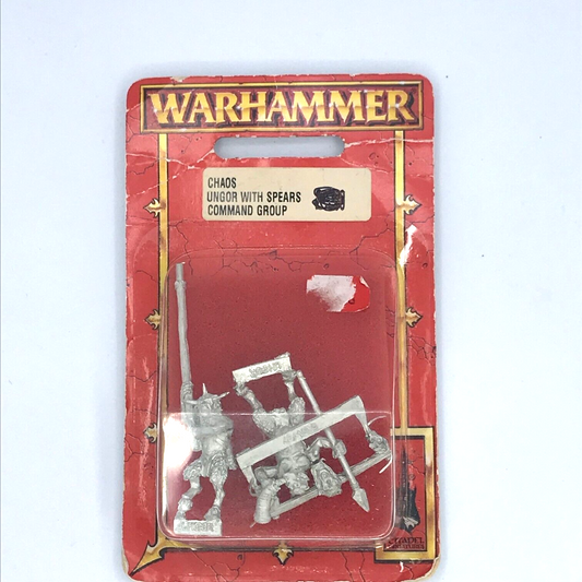 Classic Chaos Ungor Command Group Beastmen Blister - Warhammer Fantasy C842