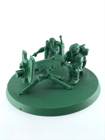 Cadian Heavy Bolter Team Imperial Guard - Painted - Warhammer 40K C1523