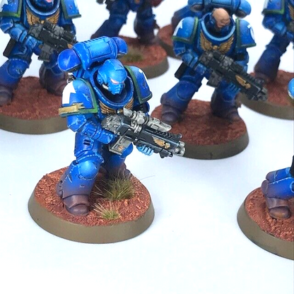 Primaris Intercessors Ultramarines Space Marines - Painted Warhammer 40K C4105