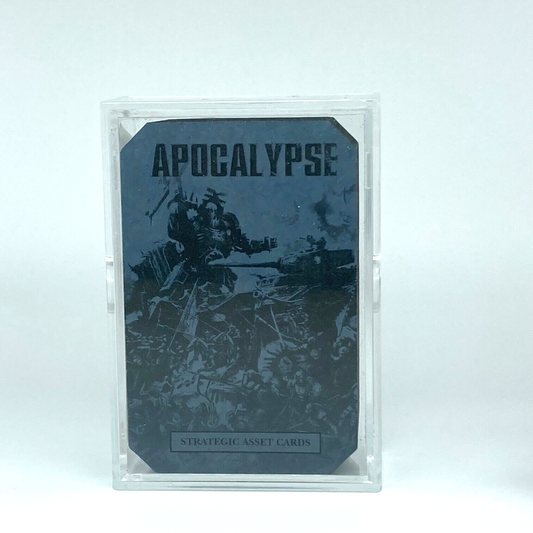 Warhammer Apocalypse Strategic Asset Cards - Warhammer 40K Games Workshop C161