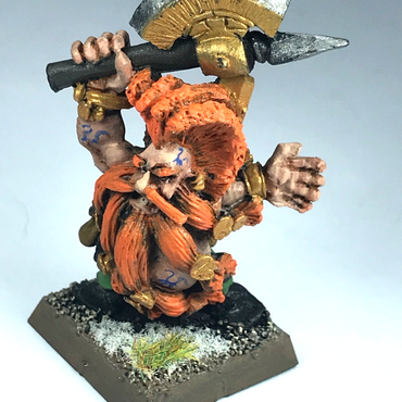 Metal Classic Dwarf Troll Slayer Warrior - Painted - Warhammer Fantasy X10445