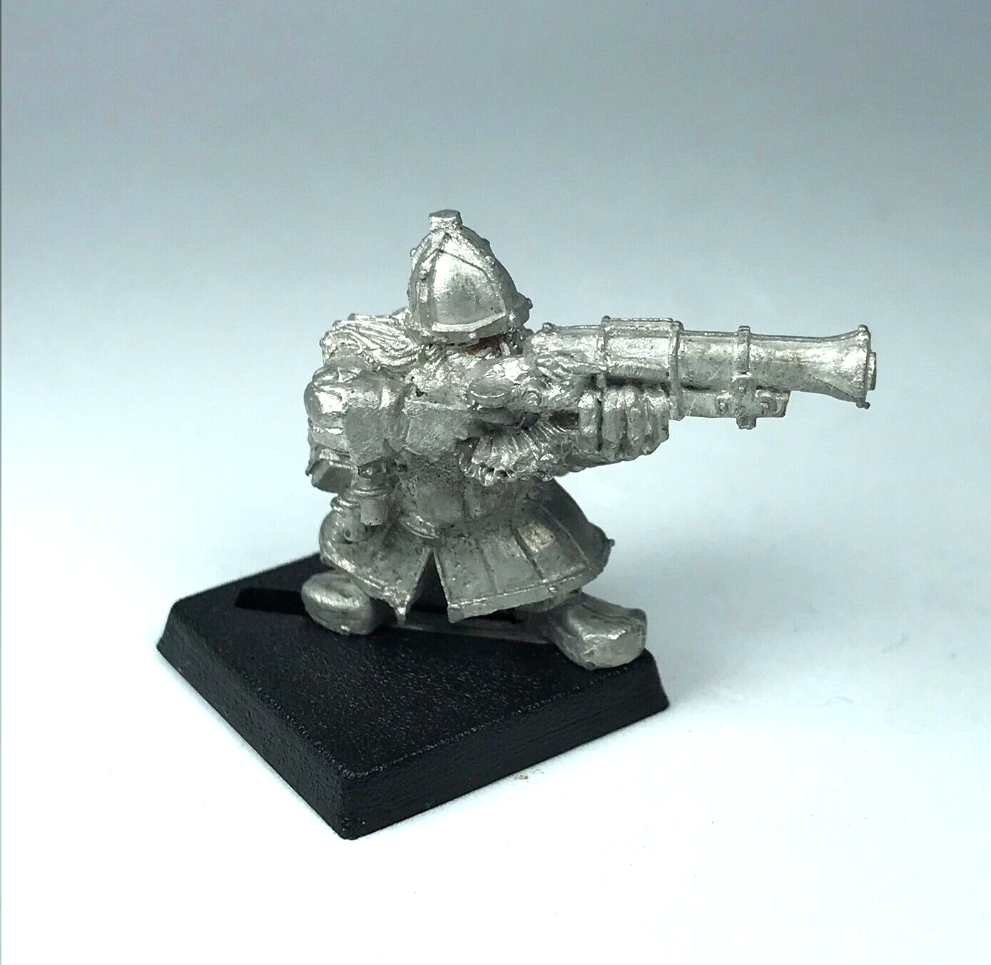 Classic Metal Dwarf Thunderer Rifleman Warrior - Warhammer Fantasy Citadel X5