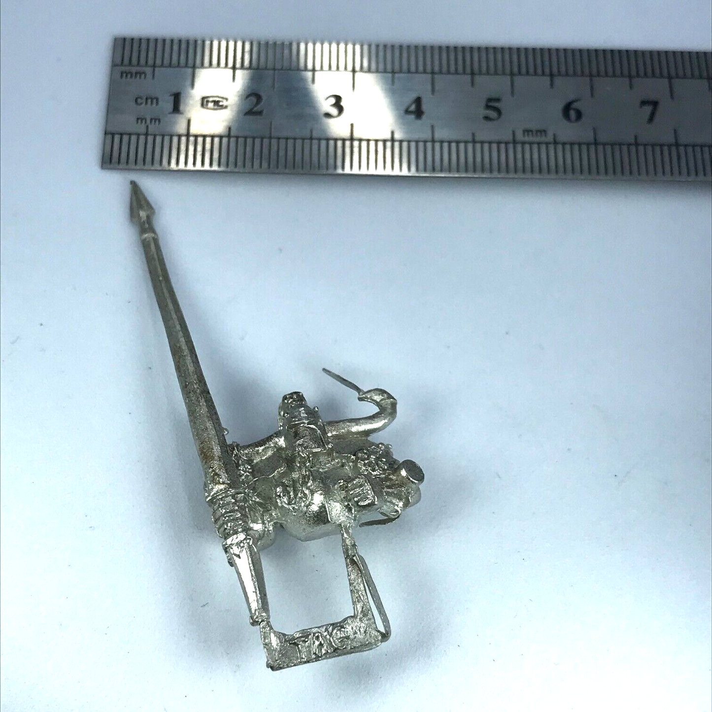 Classic Metal Chaos Knight Torso Body Lance Part Spare - Warhammer Fantasy X733