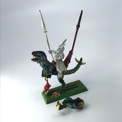 Dark Elves General Mounted on Armoured Cold One Classic Warhammer Fantasy C4379