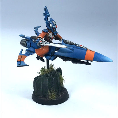 Eldar Warlock Skyrunner Aeldari - Painted - Warhammer 40K C3024