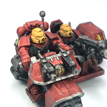 Blood Angels Attack Bike Space Marines - Painted - Warhammer 40K C308