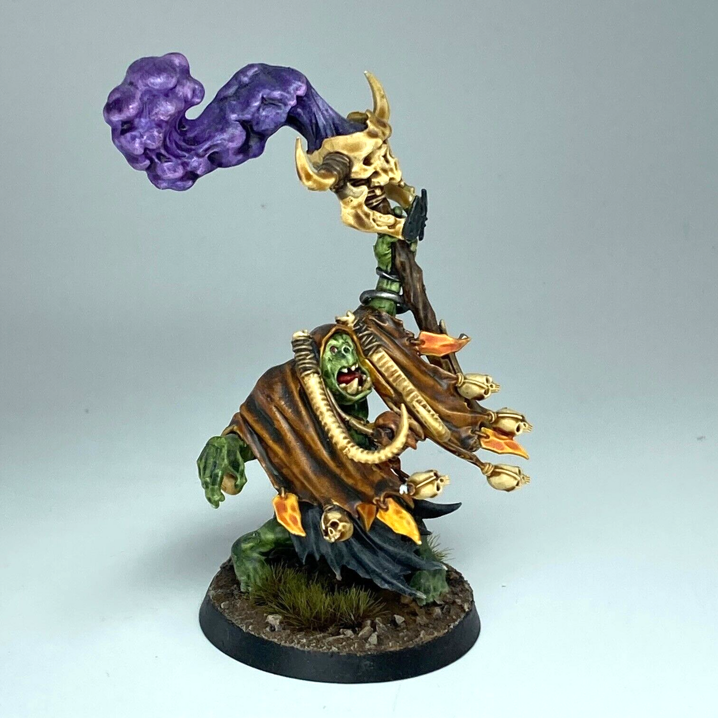 Weirdnob Shaman Orruk Warclans Painted - Warhammer Age of Sigmar C4421