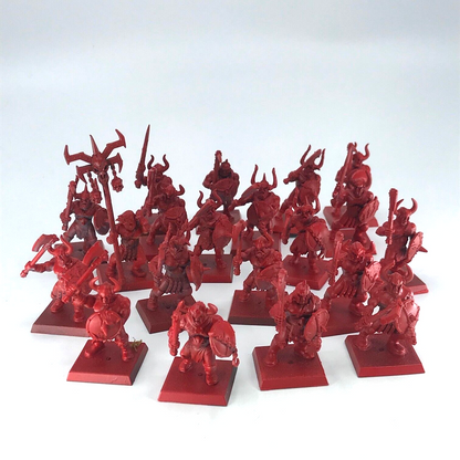 Chaos Marauder Warriors Regiment - Varying Condition - Warhammer Fantasy C3436