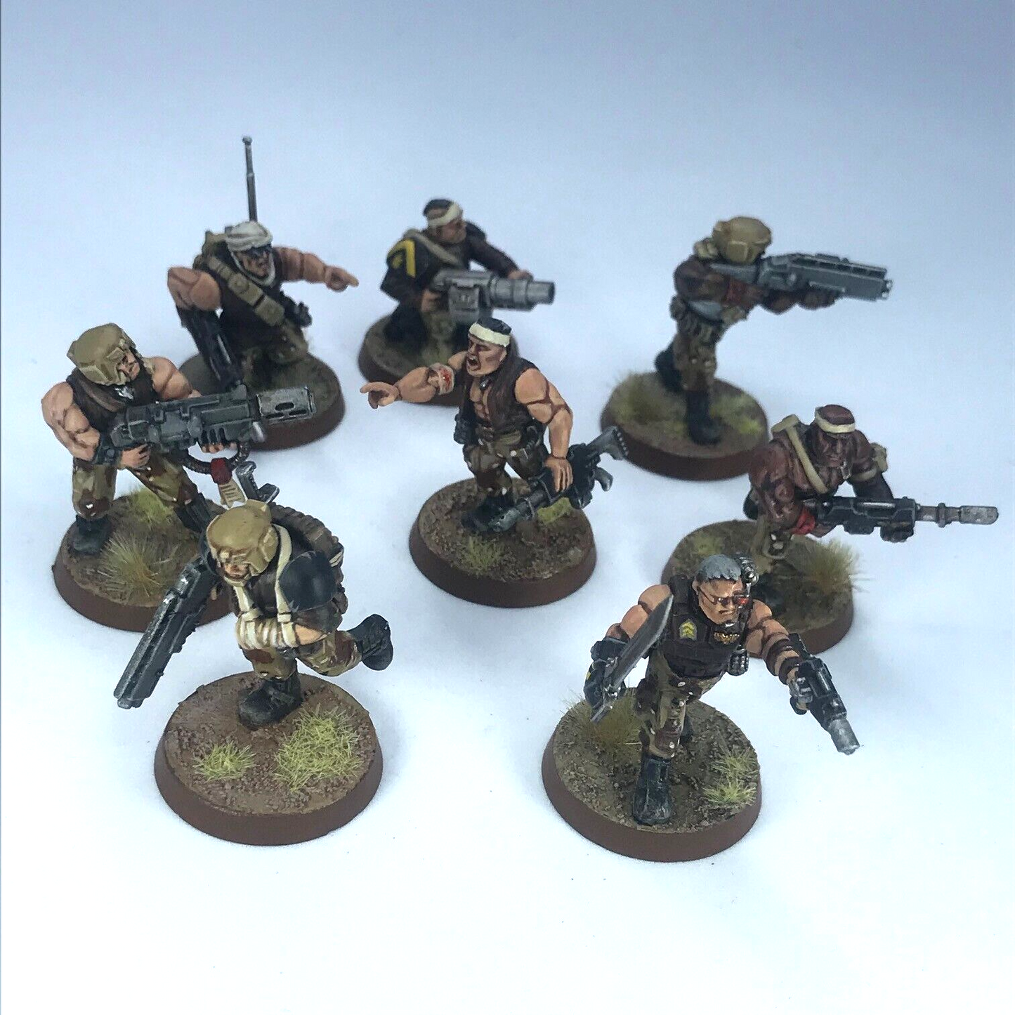 Catachan Infantry Section Imperial Guard - Warhammer 40K Painted GW C3981