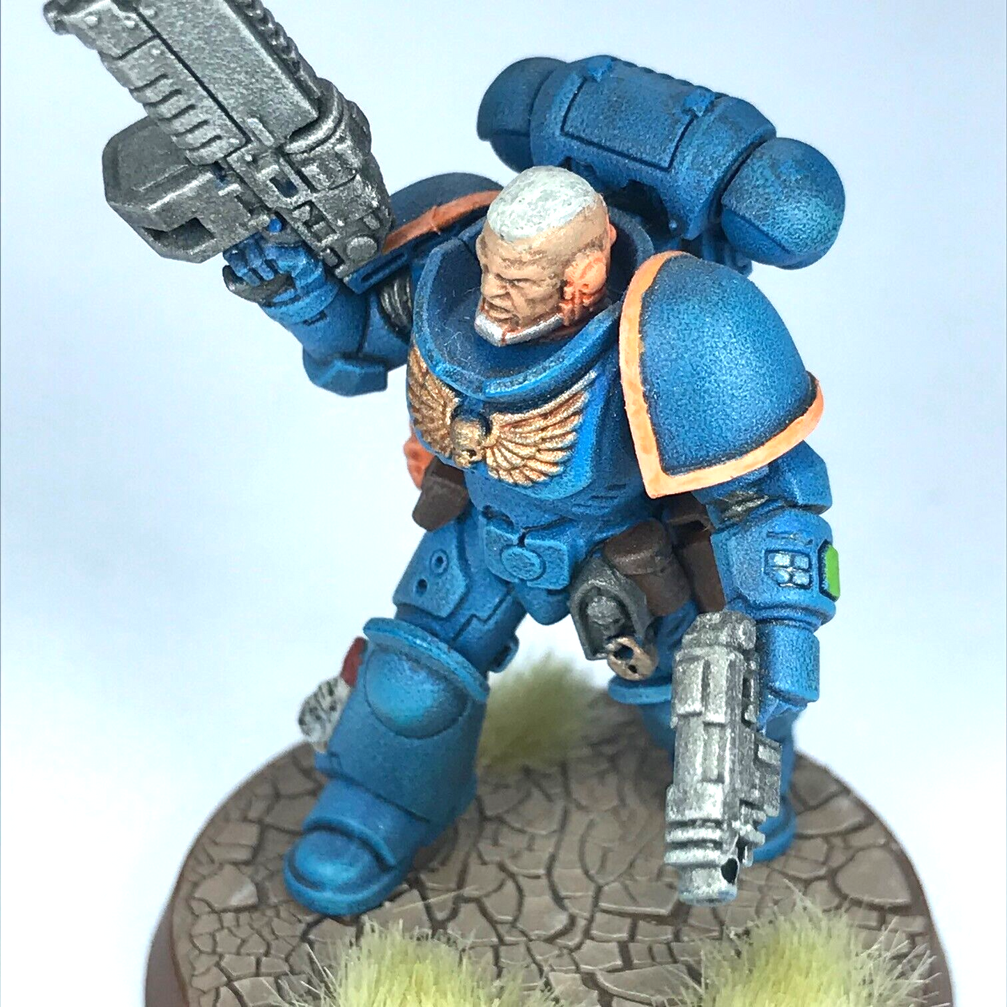 Primaris Lieutenant Space Marine - Painted - Warhammer 40K X4466