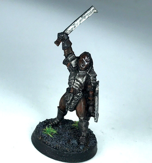 Uruk Hai Captain LOTR - Warhammer / Lord of the Rings Painted Metal X6121