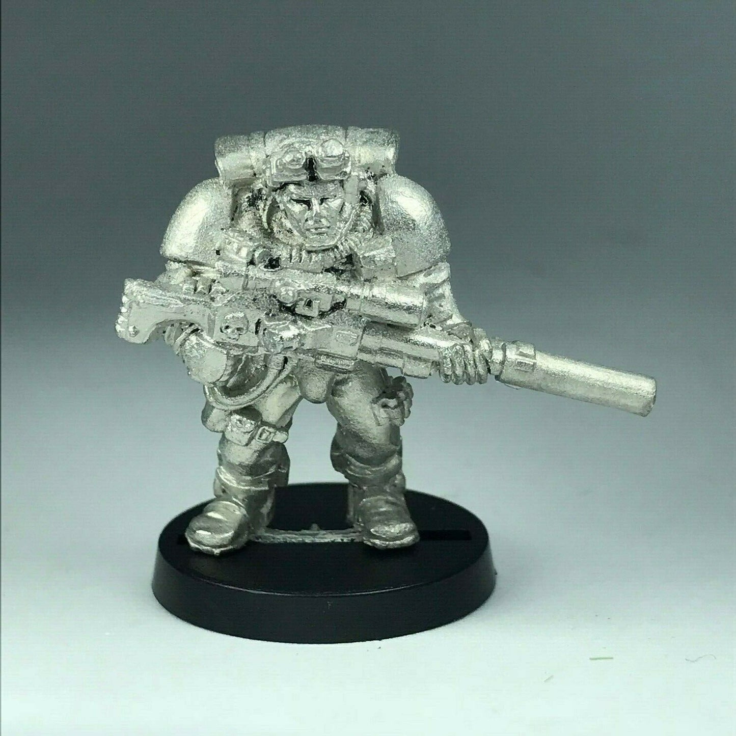 Metal Space Marine Scout Sniper Marksman - Warhammer 40K X6370