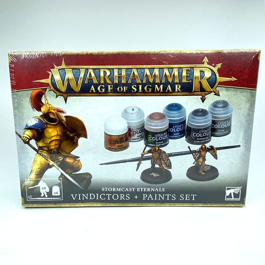 Vindictors And Paint Set - Sealed - Warhammer Age of Sigmar Games Workshop