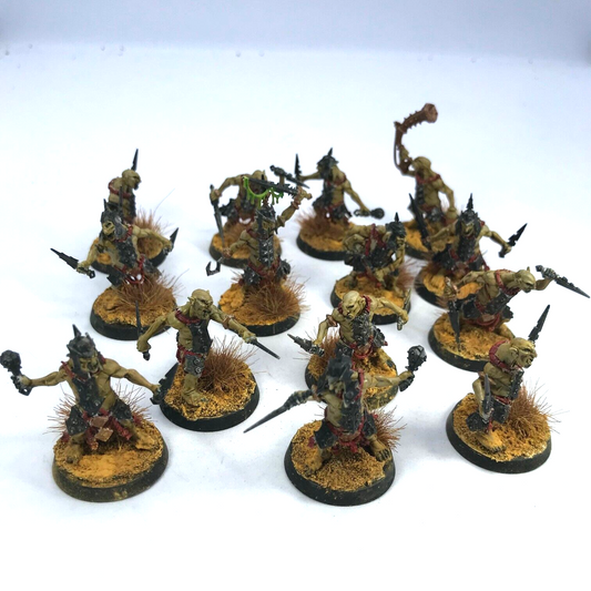 Hobgrot Slittaz Orruk Warclans - Painted - Warhammer Age of Sigmar C3359