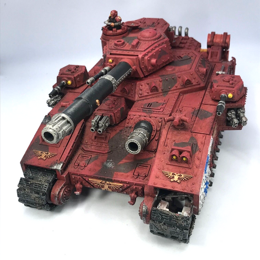 Astra Militarum Baneblade Tank Imperial Guard Missing Some Track & Turret Bolter