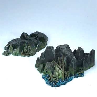 Dreadfleet Island Scenery - Painted - Warhammer Board Game C3711