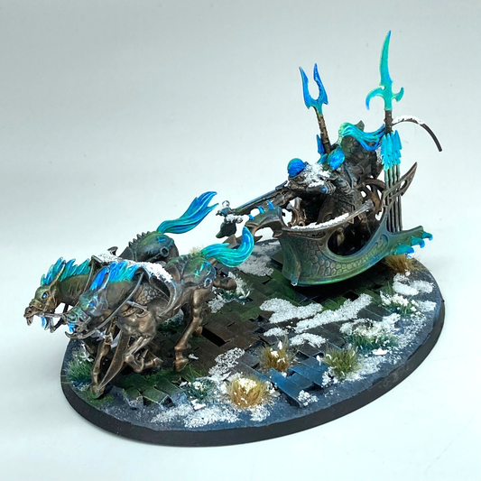 Dark Elves Chariot Cities of Sigmar - Warhammer Age of Sigmar Painted