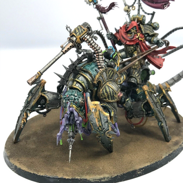 Vex Machinator, Arch-Lord Discordant Chaos Space Marines Painted - Warhammer 40K