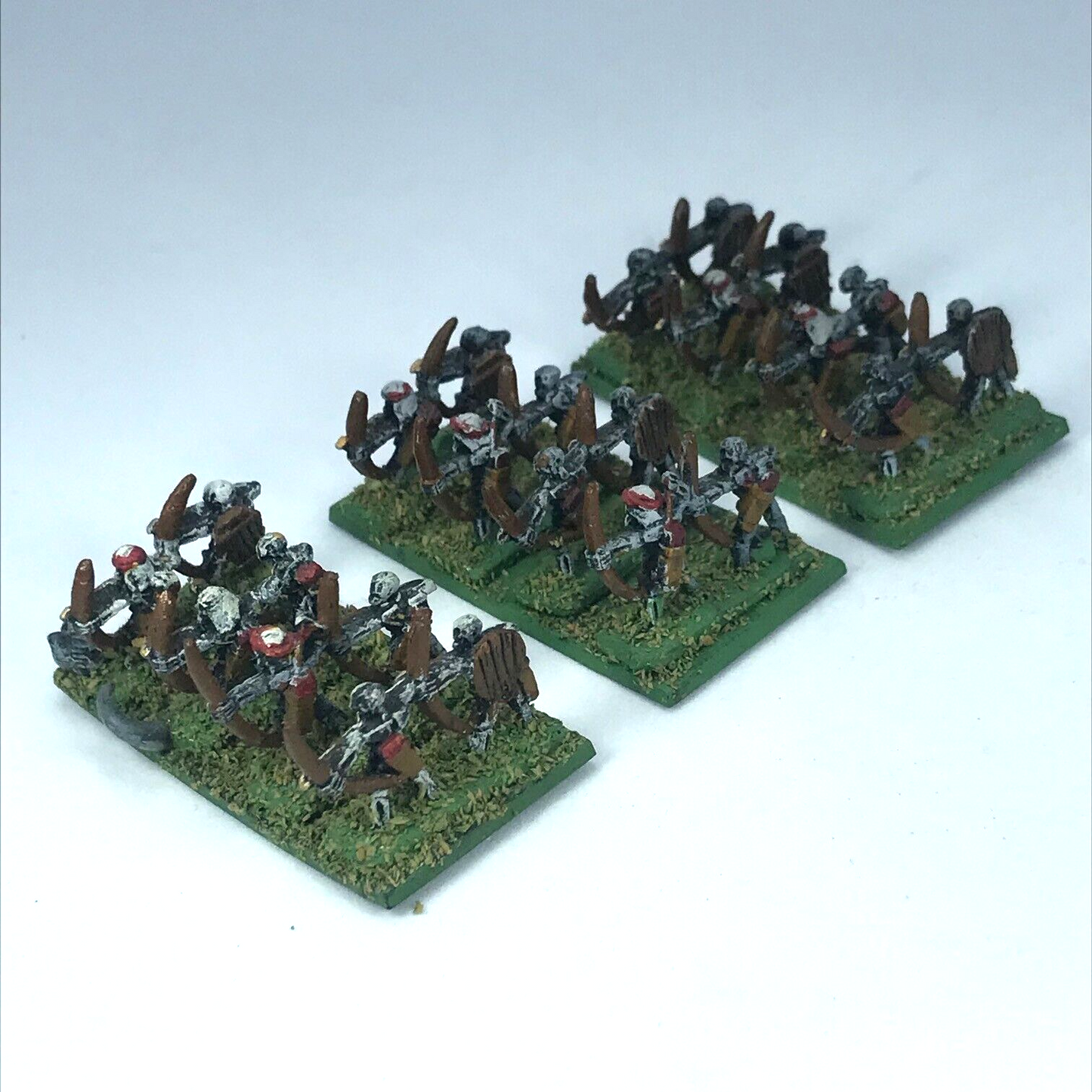 Metal Skeleton Undead Archers - OOP - Warmaster Warhammer X8602