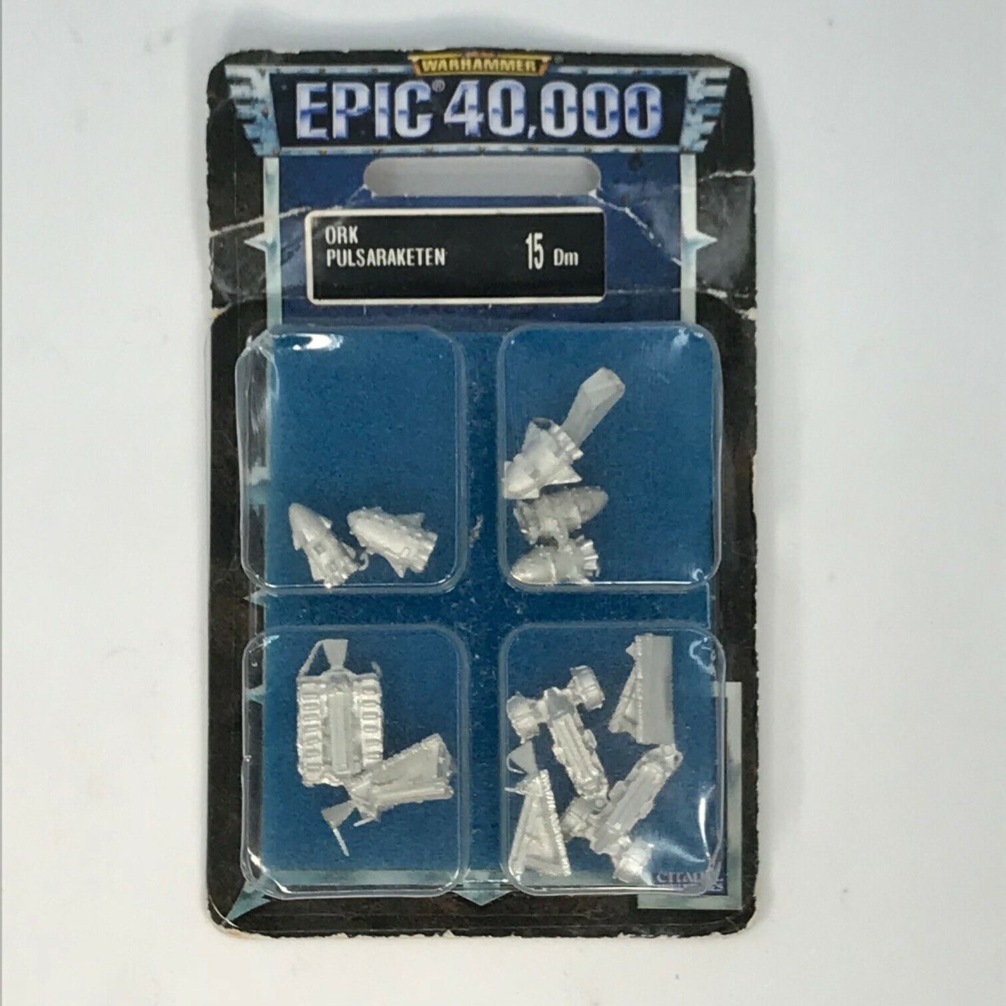 Metal Space Ork Pulsarakten Wagons Blister - OOP - Epic Warhammer 40K C62