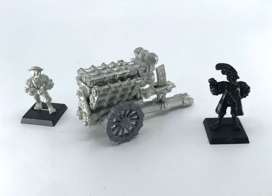 Hellblaster Volley Gun With Crew The Empire - Warhammer Fantasy Metal C4202