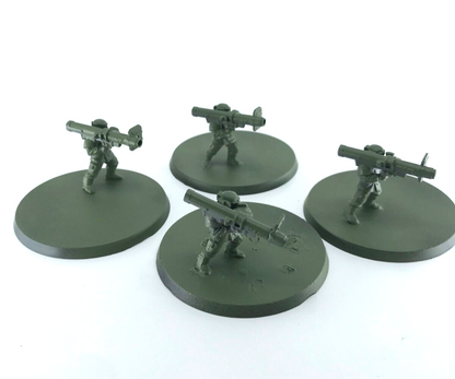 Cadian with Rocket Launchers Imperial Guard Astra Militarum Warhammer 40K C3529