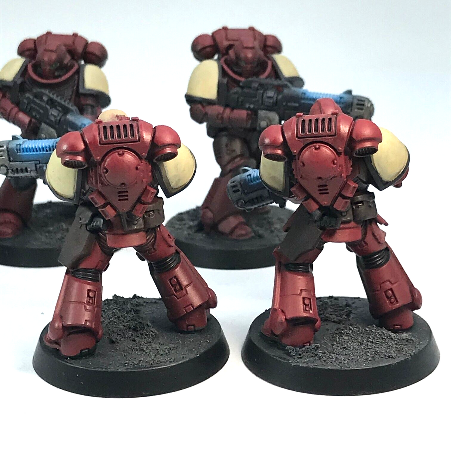 Space Marine Primaris Hellblasters - Painted - Warhammer 40K C2136