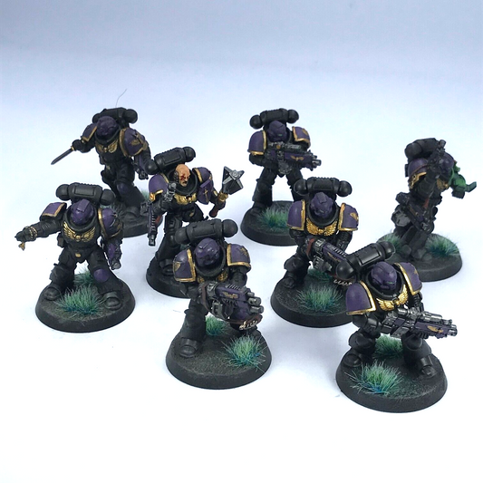 Dark Angels Primaris Intercessors Space Marines - Warhammer 40K Painted C2698