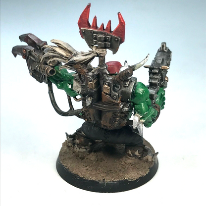 Custom Space Ork Character Nob - Painted - Warhammer 40K C2391