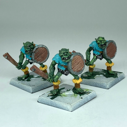 Orc Warriors - Orcs & Goblins - Warhammer Fantasy Citadel Classic Metal X3100