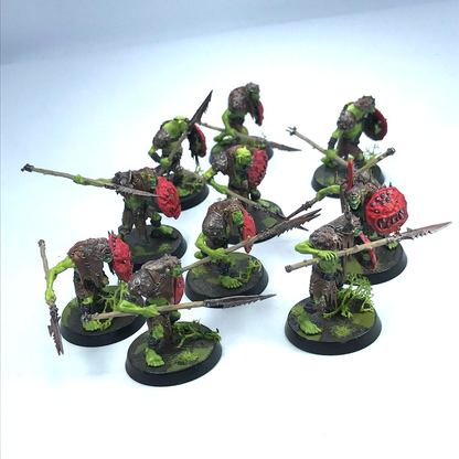 Gutrippaz with Stikkas Orruk Warclans - Painted - Warhammer Age of Sigmar C291