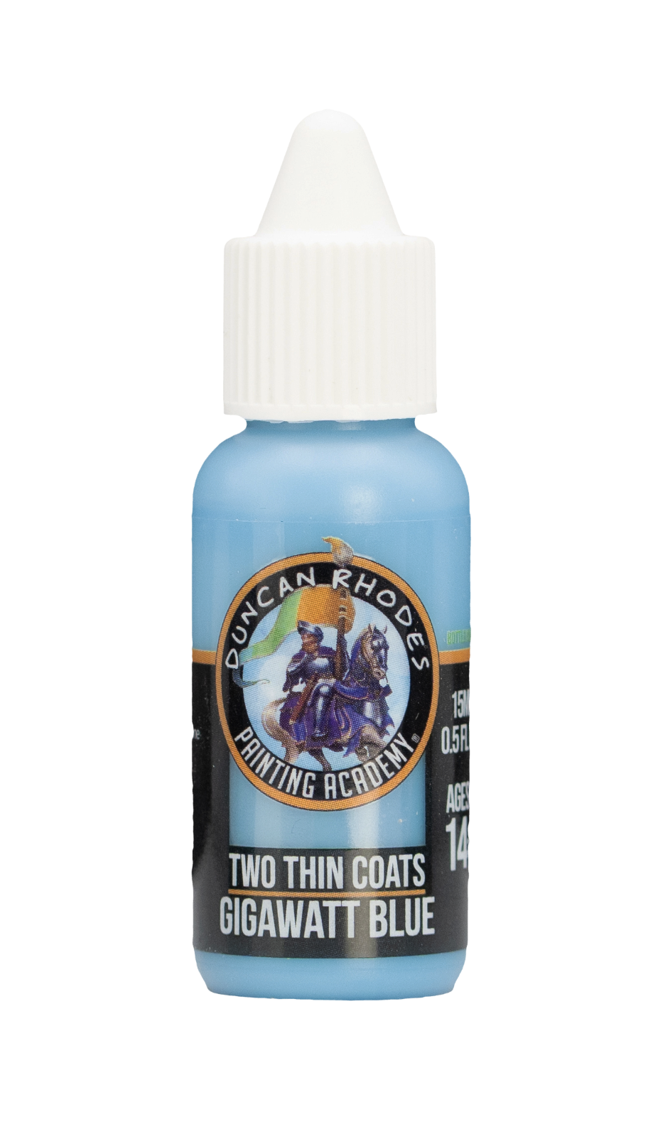 Gigawatt Blue Two Thin Coats Paints Duncan Rhodes Painting Academy - 15ml