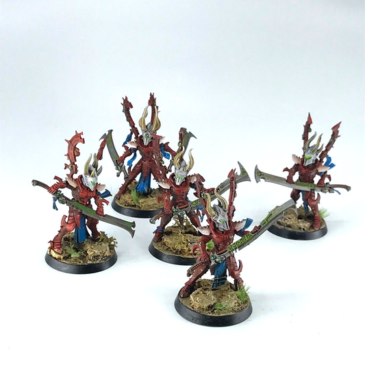 Incubi Drukhari Dark Eldar - Warhammer 40K Games Workshop Painted C4585