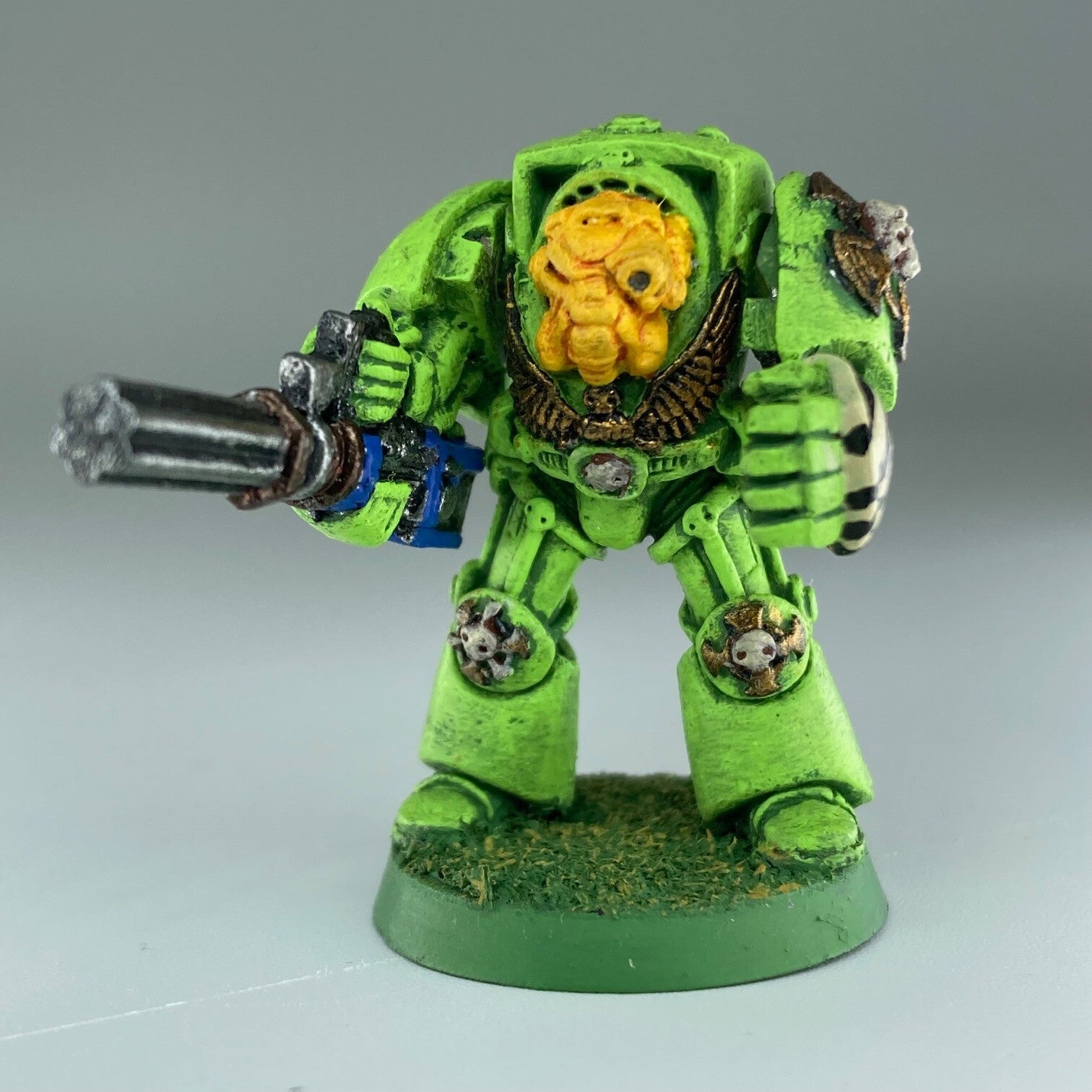 Second Terminator Model Heavy Terminator - 2nd Edition - Painted - Warhammer 40K GW Metal X141